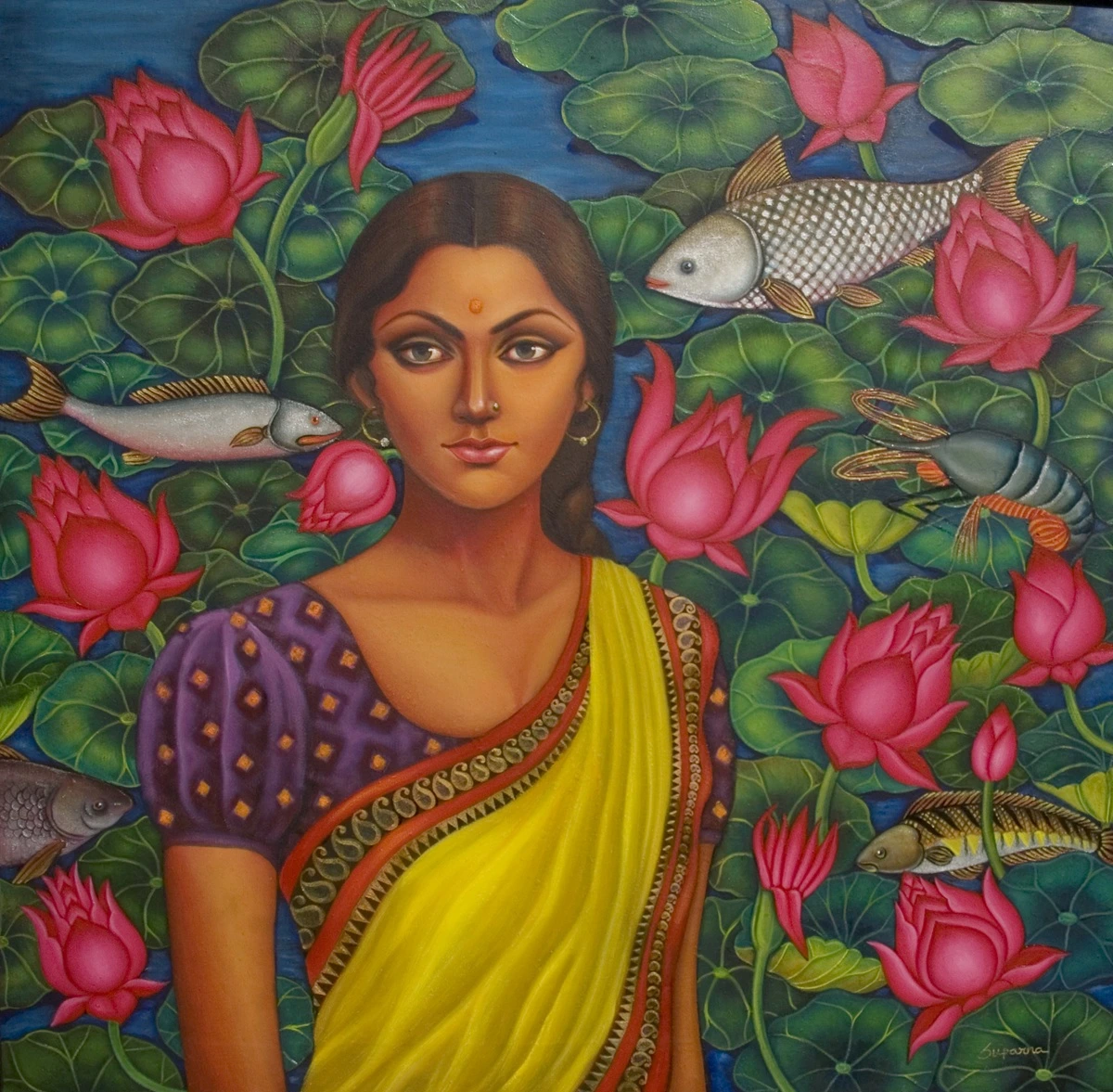 Selected artwork by Suparna Dey