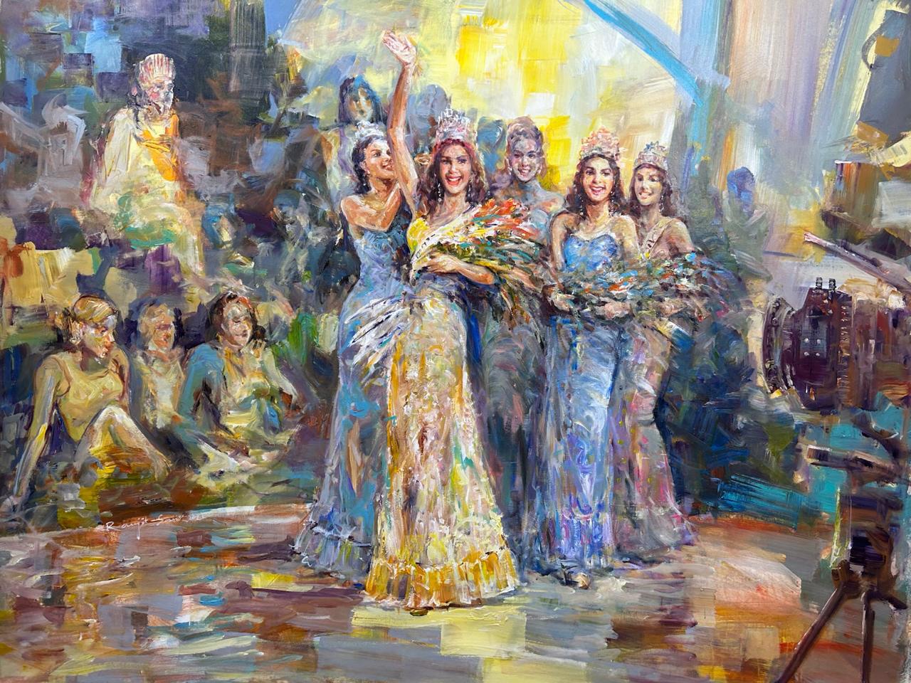 Selected artwork by Ranjit Sarkar