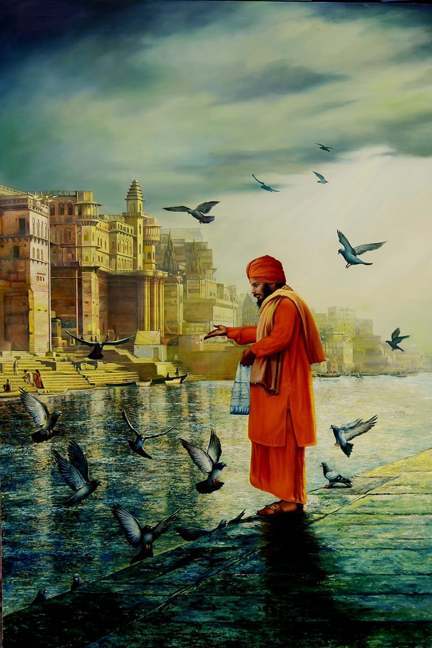 Selected artwork by Swapan Roy