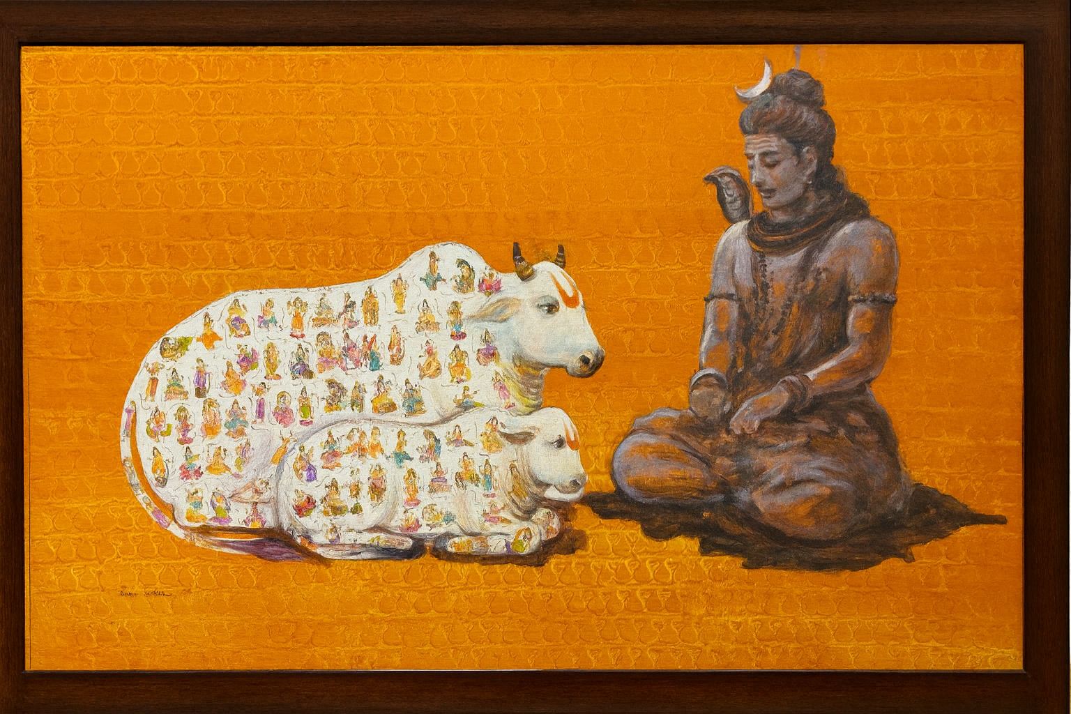Selected artwork by Jhunu Sarkar